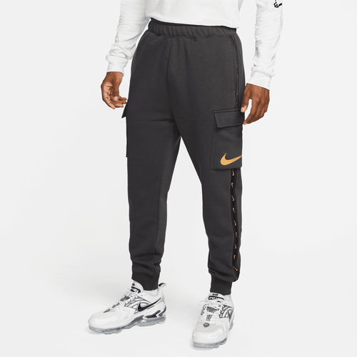 Pantaloni Nike Sportswear Repeat - Grigio/Nero/Oro - Footkorner