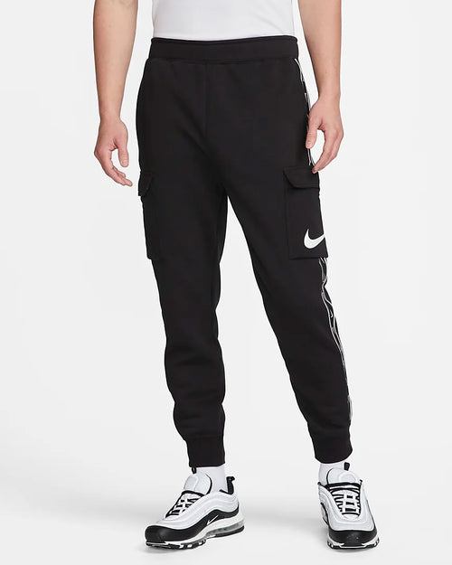 Pantalon Nike Sportswear Repeat - Noir/Blanc/Gris - Footkorner