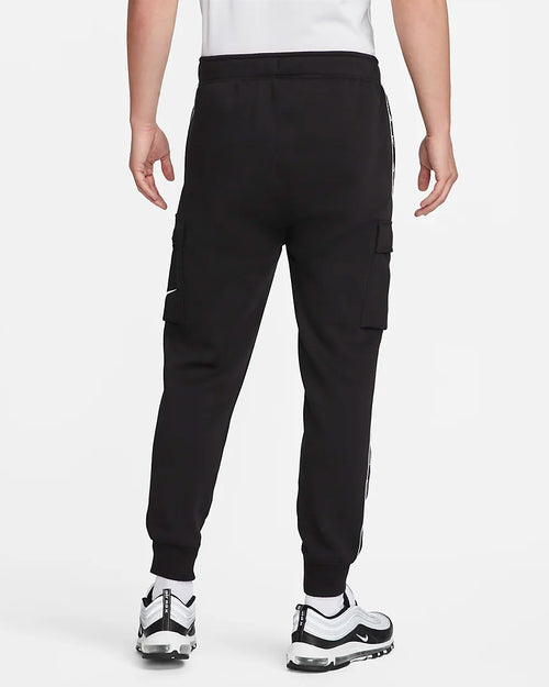 Pantalon Nike Sportswear Repeat - Noir/Blanc/Gris - Footkorner
