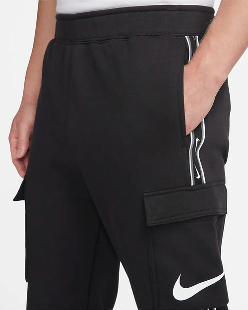 Pantalon Nike Sportswear Repeat - Noir/Blanc/Gris - Footkorner