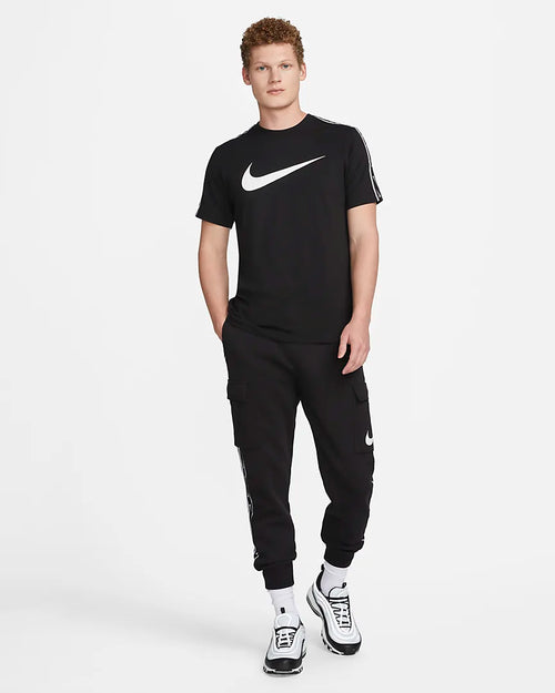 Pantalon Nike Sportswear Repeat - Noir/Blanc/Gris - Footkorner