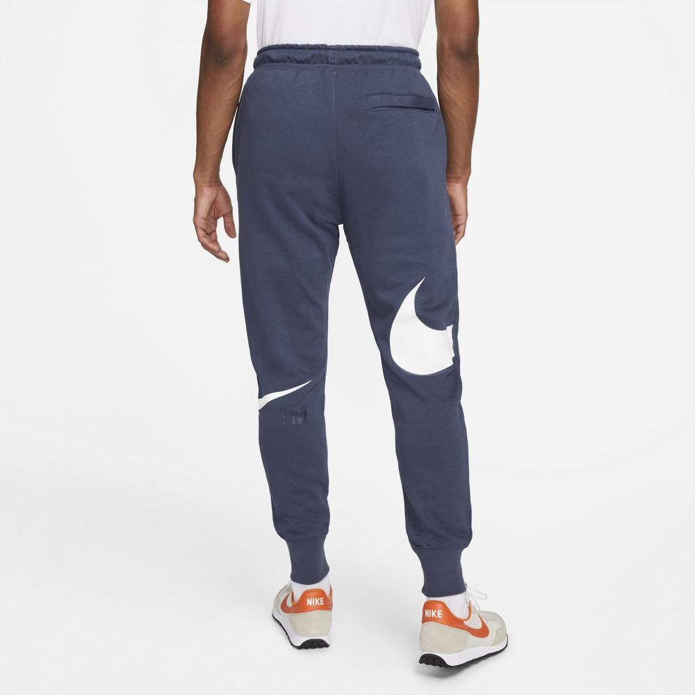 Pantalon Nike Sportswear Swoosh - Bleu/Blanc