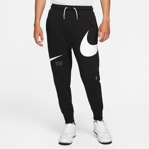Pantalon Nike Sportswear Swoosh - Noir/Blanc - Footkorner
