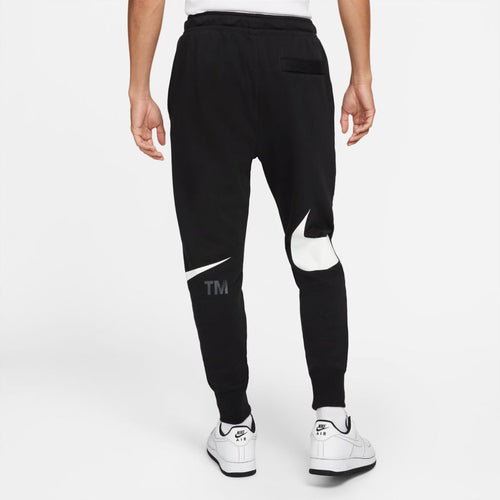 Pantalon Nike Sportswear Swoosh - Noir/Blanc - Footkorner