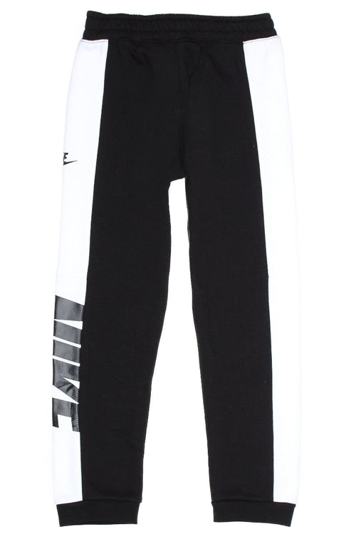 Nike Sportswear Ampliffy Pants Kids - Black/White - Footkorner
