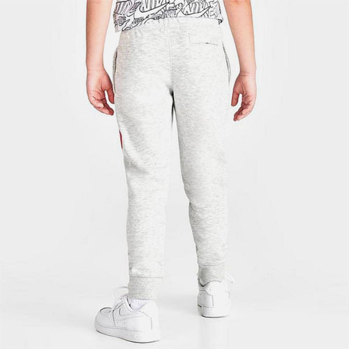 Nike Sportswear Trousers Kids - Grey/Red - Footkorner