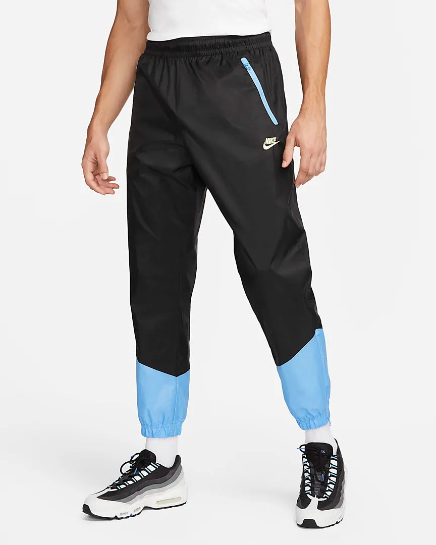 Pantalon Nike Windrunner - Noir/Bleu
