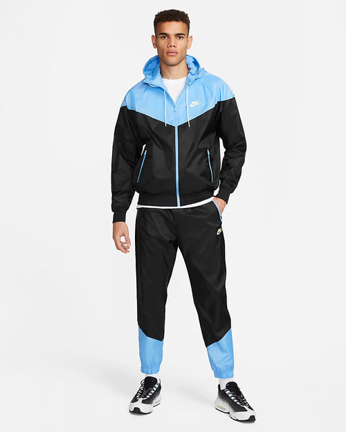 Pantaloni Nike Windrunner - Nero/Blu - Footkorner