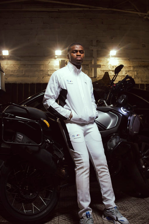 Pantaloni Puma BMW Motorsport - bianchi/neri - Footkorner