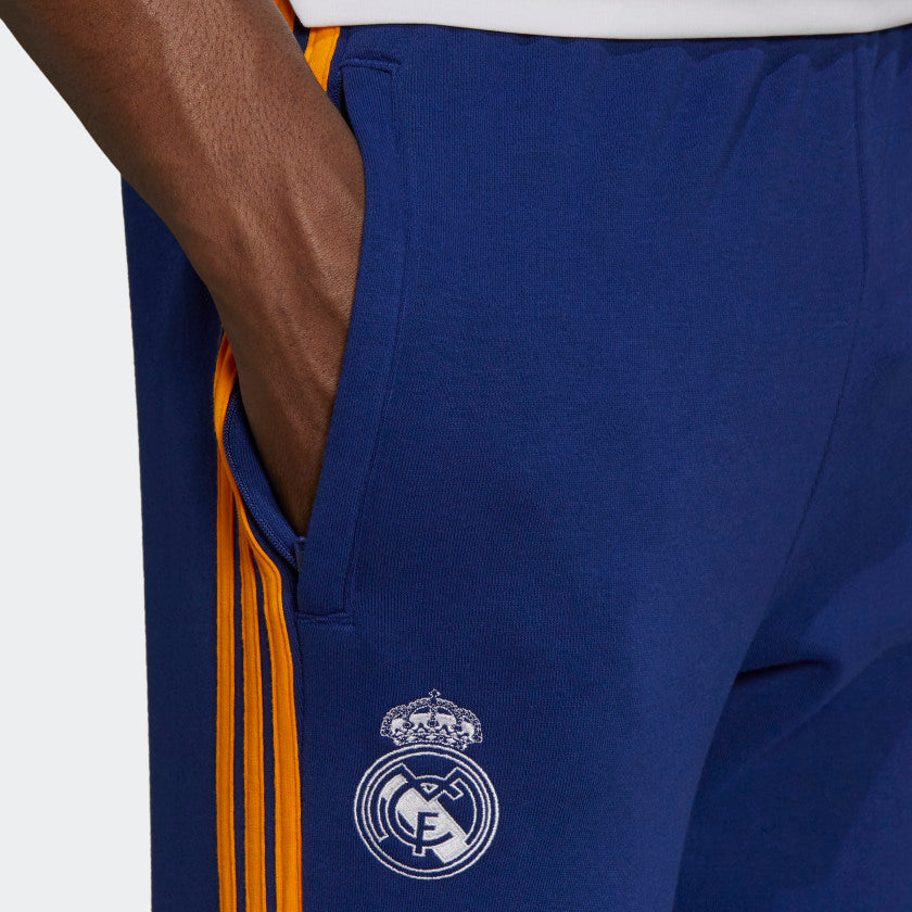 Pantalon Real Madrid 3 Stripes 2021/2022 - Bleu