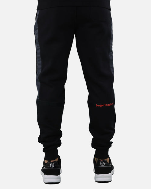 Pantaloni in pile Sergio Tacchini Ginnico - Nero - Footkorner
