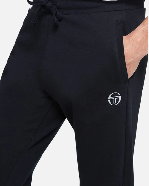 Pantaloni Sergio Tacchini Nizard - Nero/Bianco - Footkorner