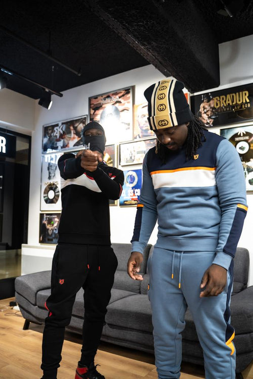 Pantalon FK Sicarios V - Noir/Blanc/Rouge - Footkorner