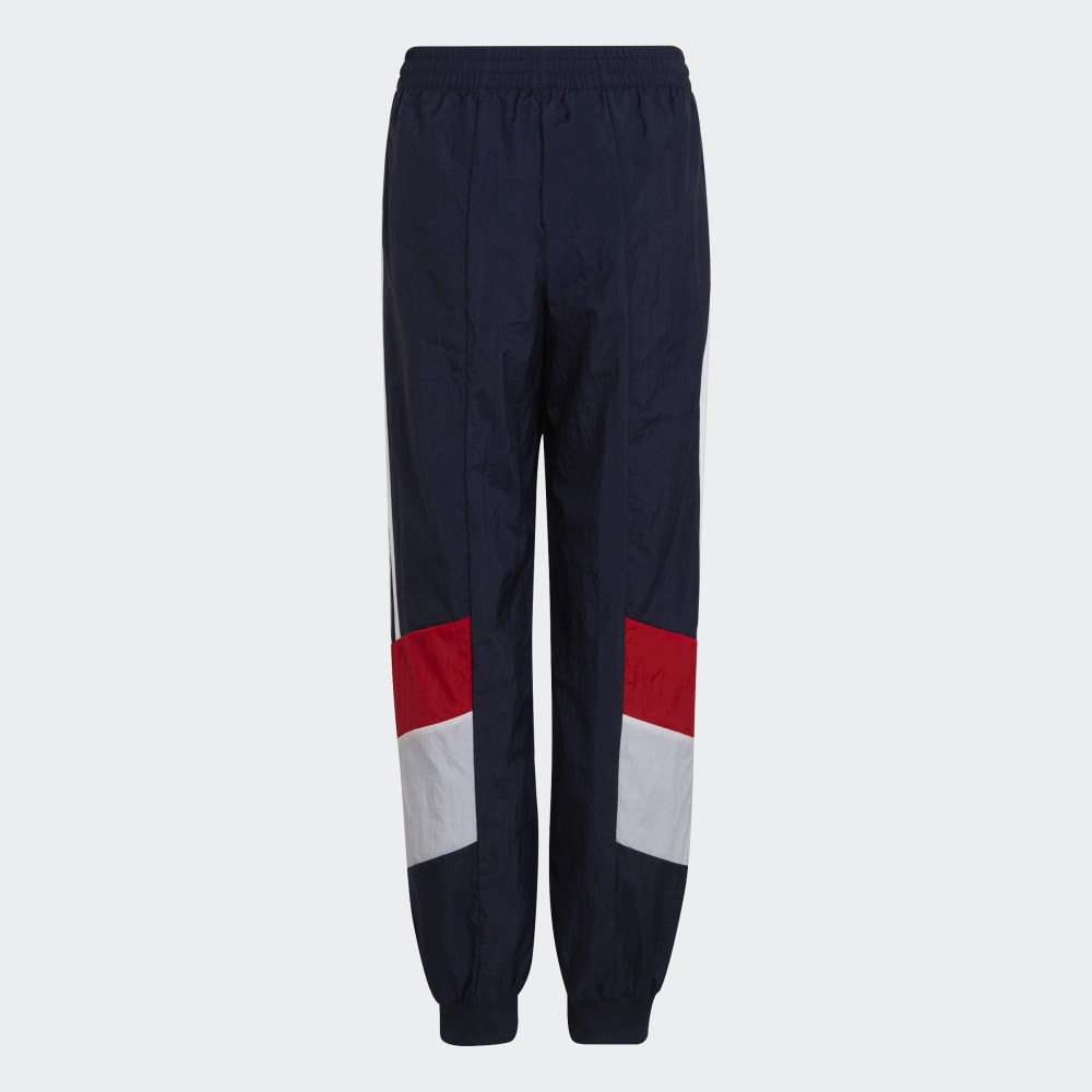 Pantaloni della tuta Adidas Colorblock Junior - Blu/Bianco/Rosso