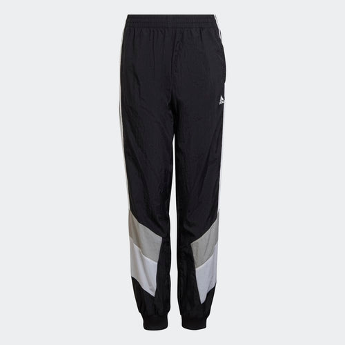 Pantalones de chándal adidas Colorblock Junior - Negro/Gris/Blanco - Footkorner