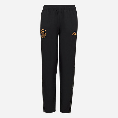 Pantalón de Chándal Alemania Júnior 2022 - Negro/Dorado - Footkorner