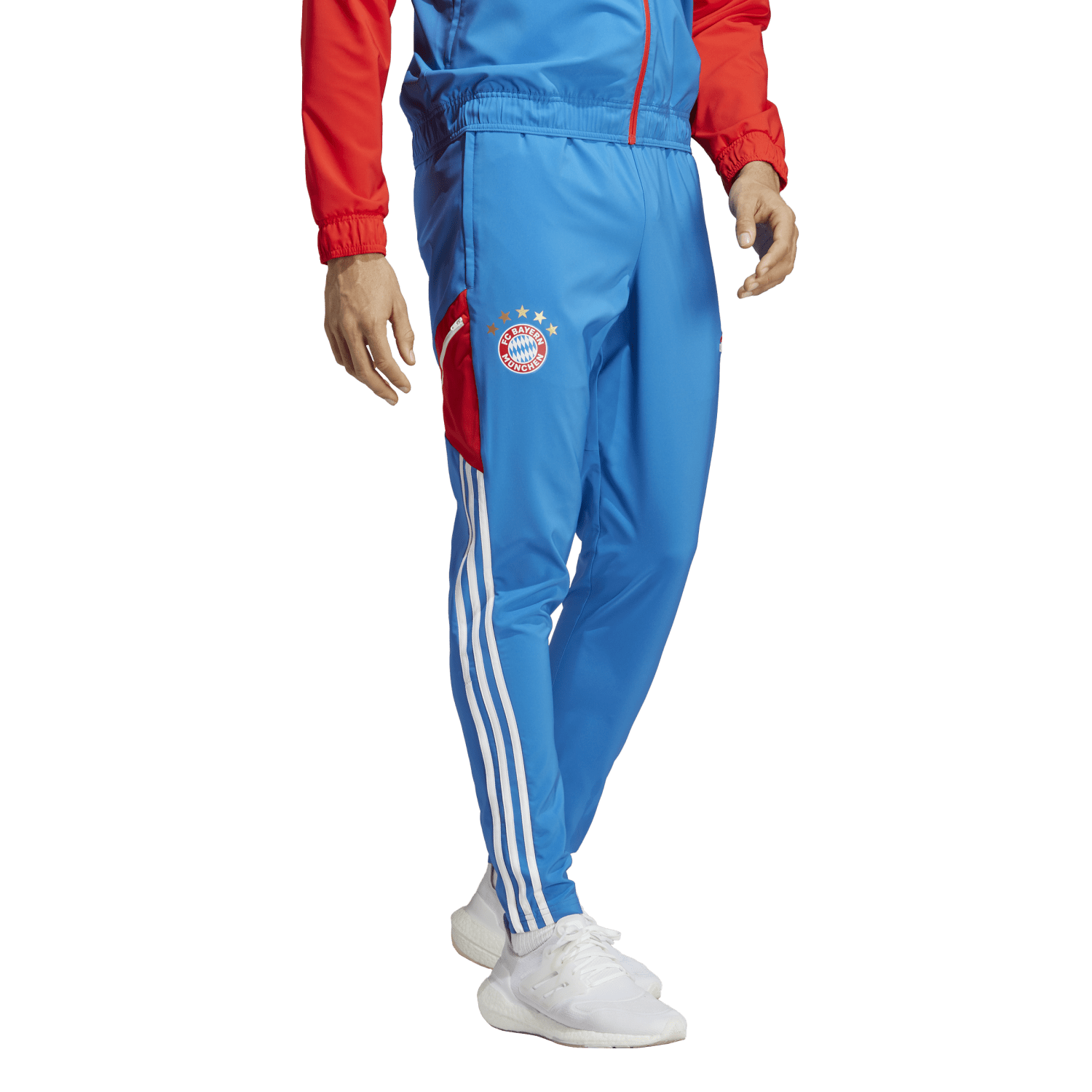Pantaloni da allenamento Bayern Monaco 2022/2023 - Blu/Rosso