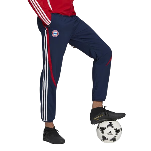 Pantaloni della tuta Bayern Monaco Teamgeist - Blu/Bianco/Rosso - Footkorner