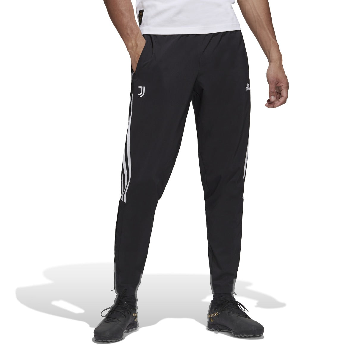 Pantalon Survêtement Juventus 2021/2022 - Noir/Blanc/Gris