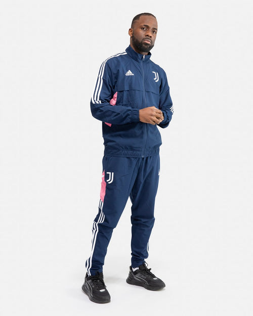 Juventus Tracksuit Bottoms - Blue/Pink/White - Footkorner