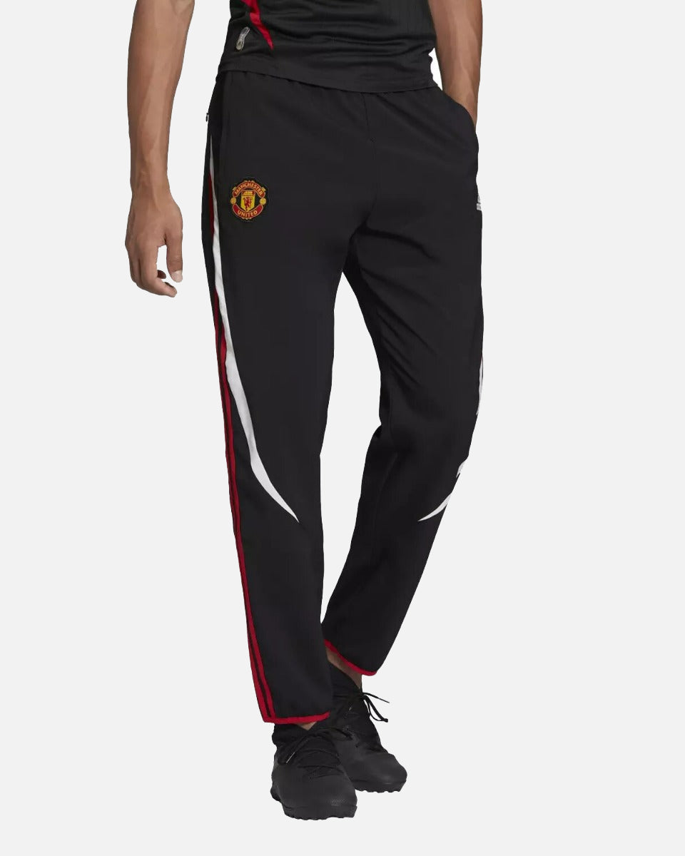 Pantalon survêtement Manchester United Teamgeist 2022 - Noir/Rouge