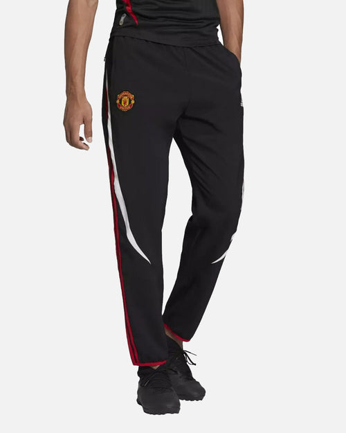 Manchester United Teamgeist Tracksuit Bottoms - Black/Red - Footkorner
