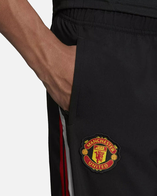 Manchester United Teamgeist Tracksuit Bottoms - Black/Red - Footkorner