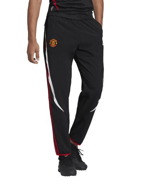 Manchester United Teamgeist Tracksuit Bottoms - Black/Red - Footkorner