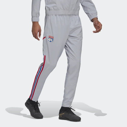 OL Track Pants 2022/2023 - Grey/Blue/Red - Footkorner