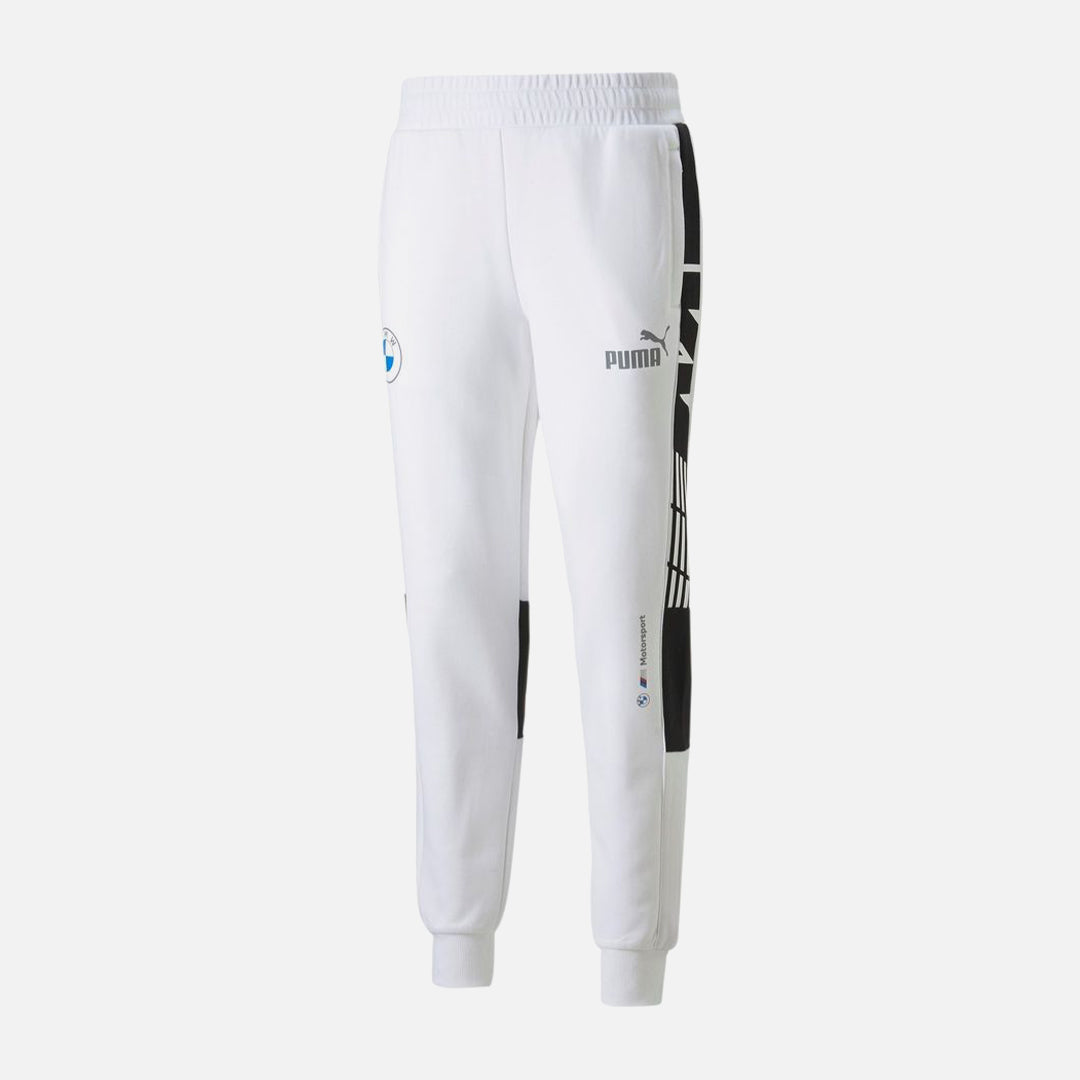 Pantalon de survêtement Puma BMW Motorsport- Blanc/Noir