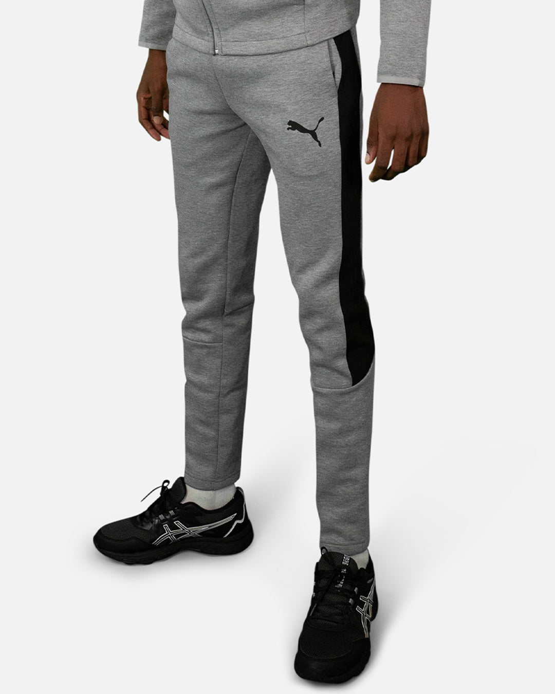 Puma Evostripe Track Pants - Grey/Black