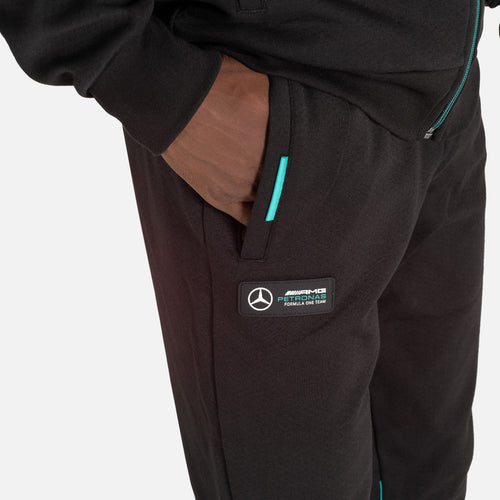 Pantalon de survêtement Puma Mercedes - Noir/Bleu - Footkorner