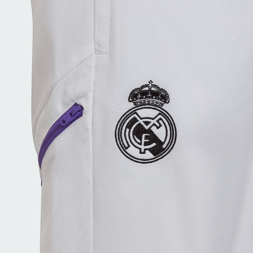 Pantaloni della tuta Junior Real Madrid Condivo 2022/2023 - Bianco/Viola - Footkorner