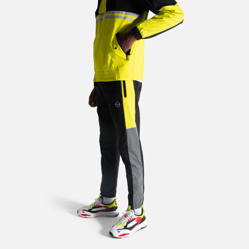 Pantaloni della tuta NASLEM Sergio Tacchini - Neri/Giallo - Footkorner