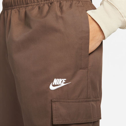 Nike Sportswear Repeat Woven Trousers - Brown - Footkorner