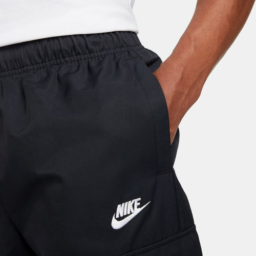 Nike Sportswear Repeat Woven Pants - Black/White - Footkorner