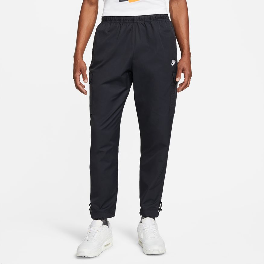 Pantalon tissé Nike Sportswear Repeat - Noir/Blanc