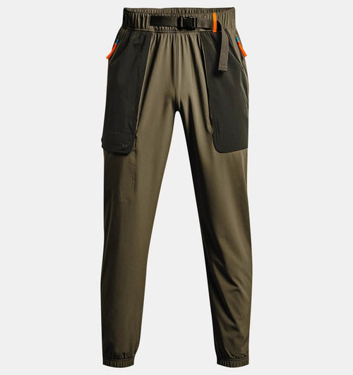 Under Armor Rush Woven Tearaway Pants - Khaki/Black - Footkorner
