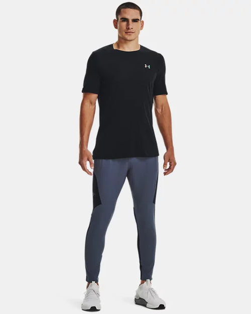 Under Armour Laufhose Unstoppable Hybrid - Blau/Schwarz - Footkorner