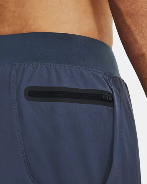 Under Armour Laufhose Unstoppable Hybrid - Blau/Schwarz - Footkorner