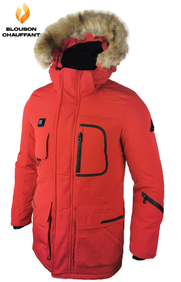 Parka Storm Warm Scampia - Rojo