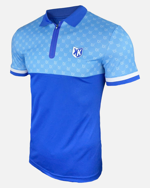 FK Gomorrah Polo Shirt - Blue/Sky Blue  - Footkorner