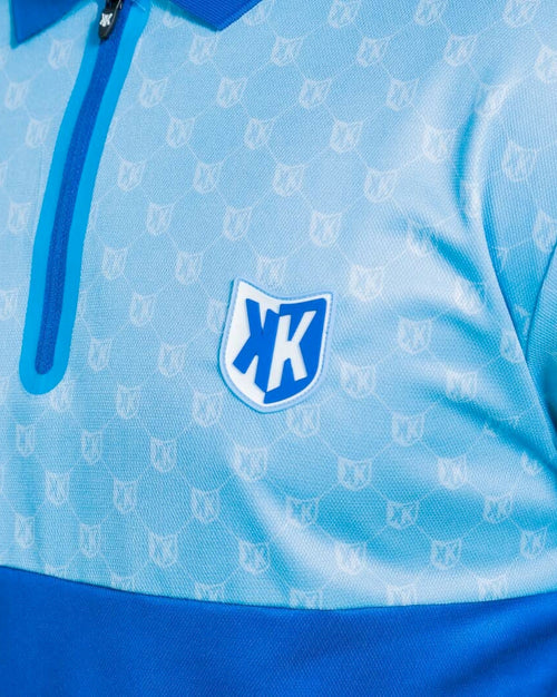 FK Gomorrah Polo Shirt - Blue/Sky Blue  - Footkorner