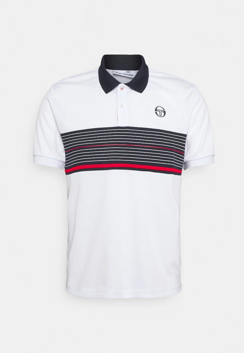 Polo Sergio Tacchini Natavot - Blanc - Footkorner