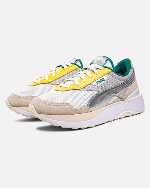 Puma Cruise Rider OQ Damen - Beige/Silber/Gelb - Footkorner