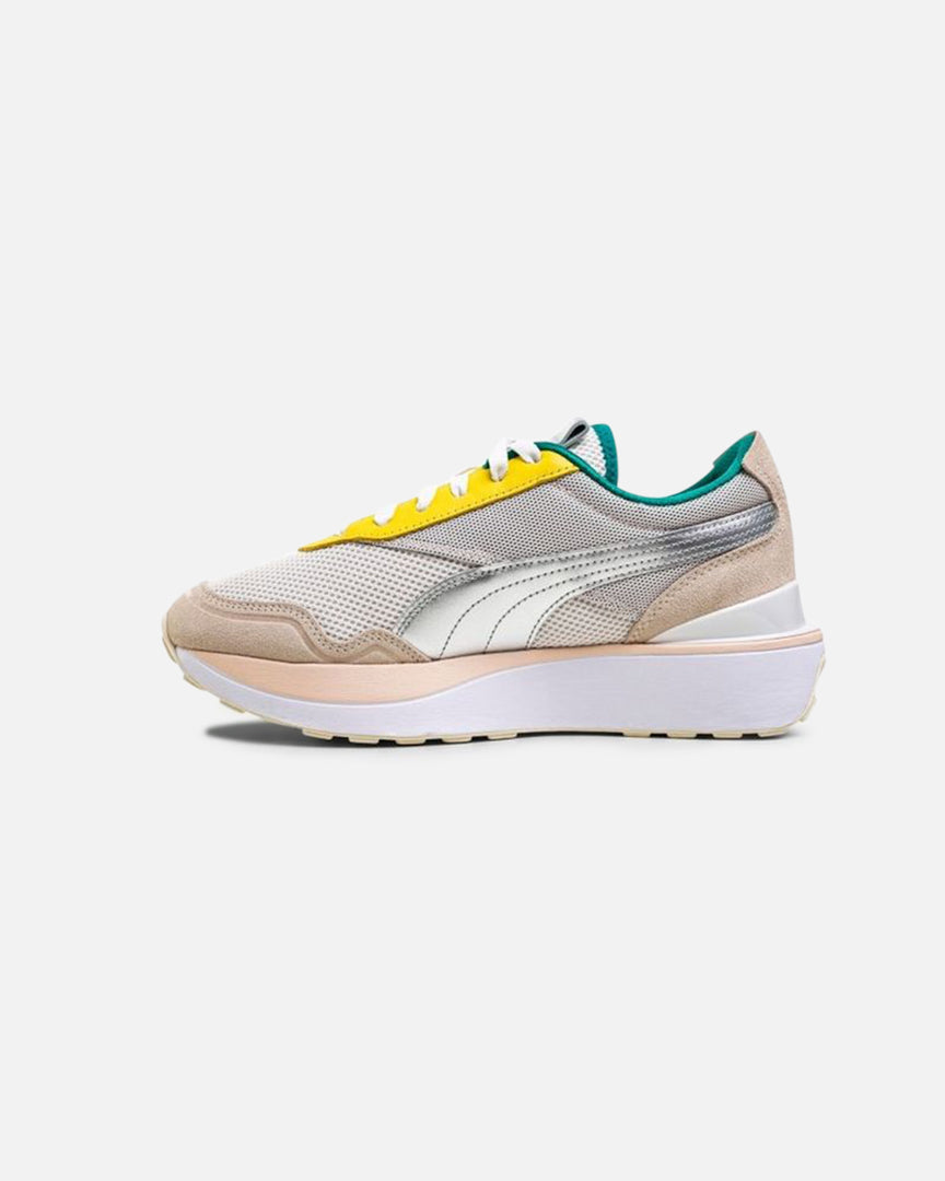 FootkornerPuma Cruise Rider OQ Damen - Beige/Silber/Gelb