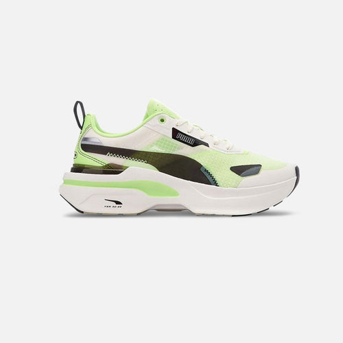 Puma Kosmo Rider Femme - Blanc/Jaune/Noir - Footkorner