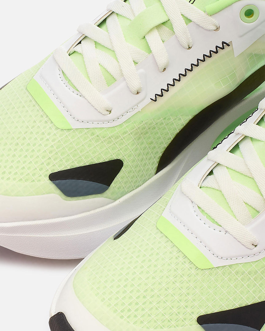 FootkornerPuma Kosmo Rider Femme - Blanc/Jaune/Noir