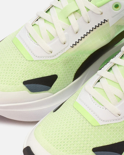 Puma Kosmo Rider Femme - Blanc/Jaune/Noir - Footkorner