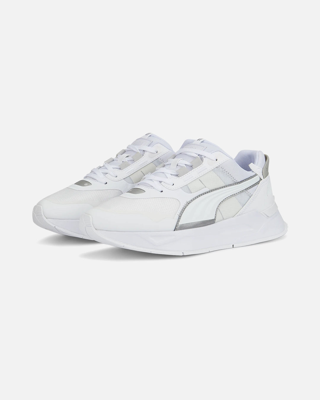 FootkornerPuma Mirage Sport Tech Reflektierende - Weiß/Grau